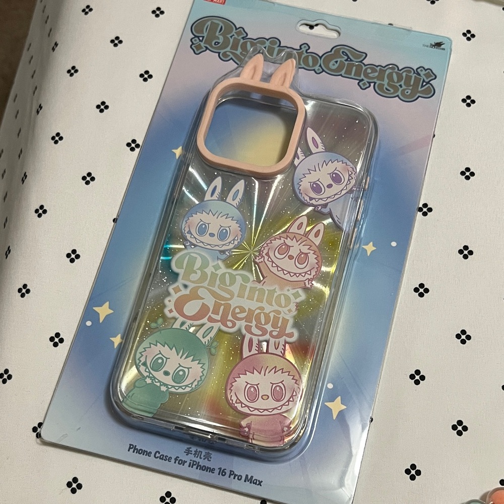 iPhone 16 Pro Max Case - Multicolor Popmart Labubu